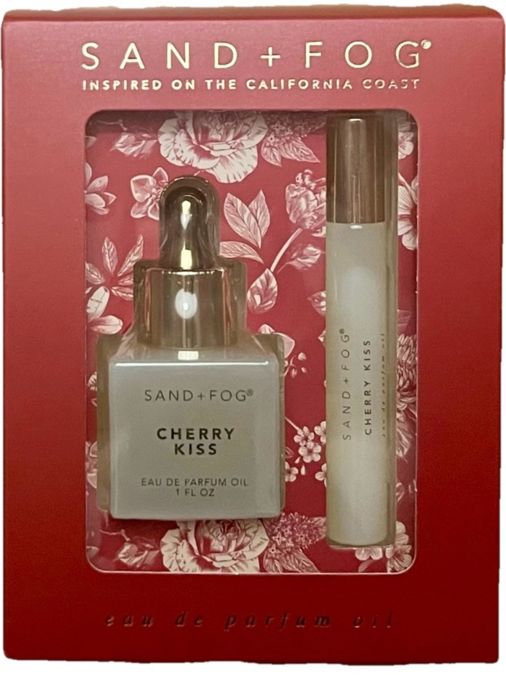 NIB SAND+FOG 2pk Cherry Kiss Set